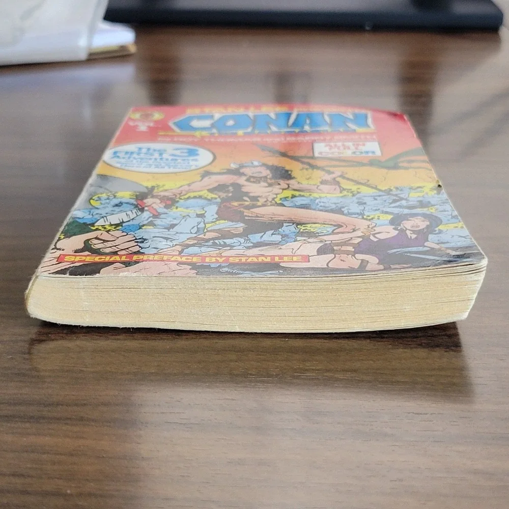 STAN LEE‎ presents CONAN The Barbarian vol 1 Pocket Book COMIC 1978 PB